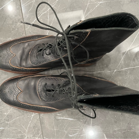 Wolverine  1000 Mile Size 9 D Tall Leather Boots Rare - Picture 3 of 7